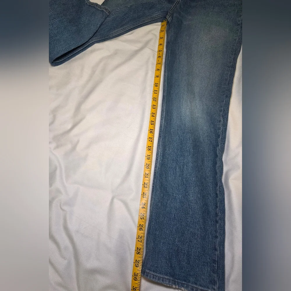 Abercrombie & Fitch 90s Ultra High Rise Jeans W/Criss Cross Waist Band- Sz 2/26